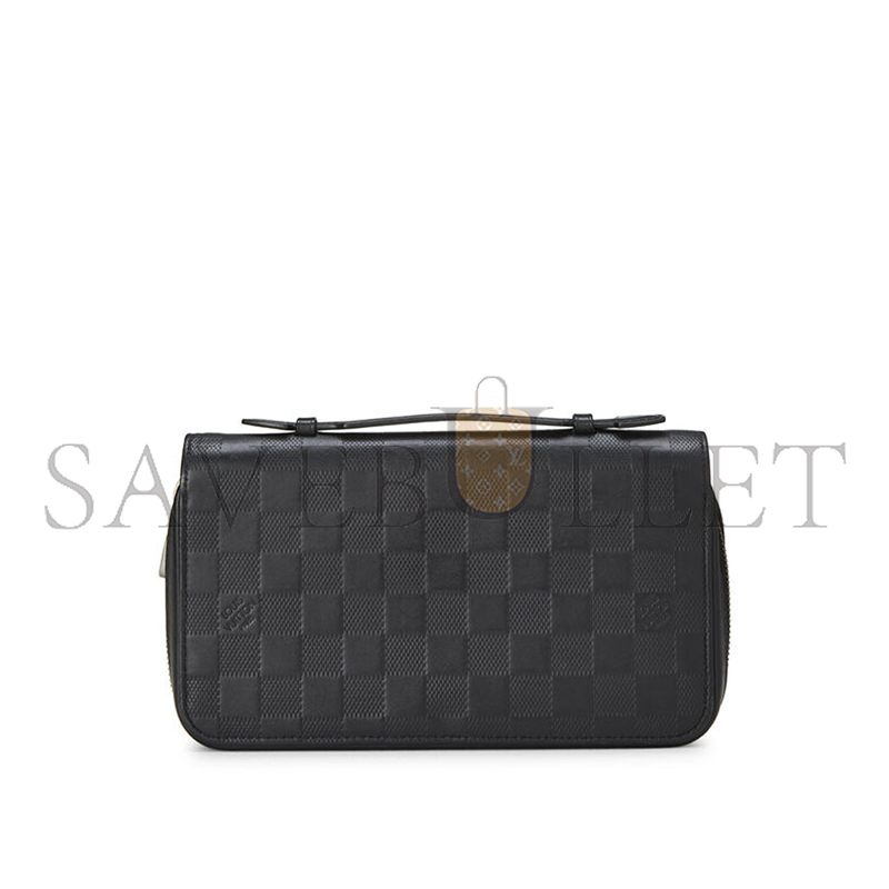 l0*is V*t0n black damier infini zippy xl m61254 (22*13.5*4cm)